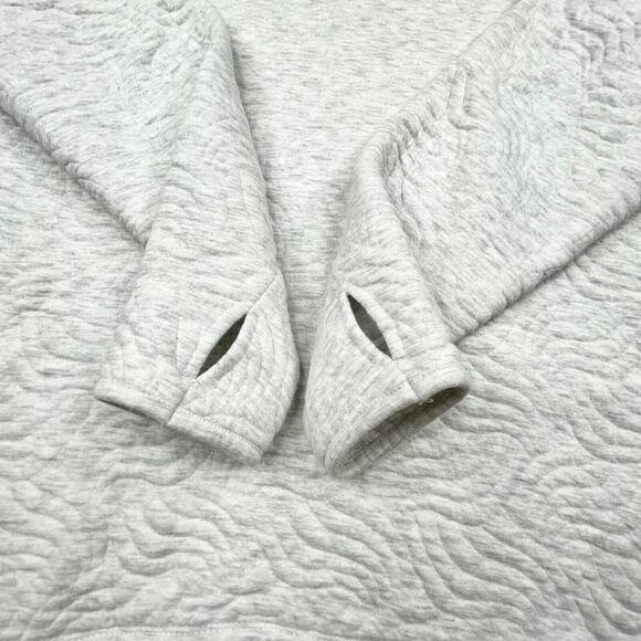 Carve Designs Milford Tunic Sweater Light Gray - Picture 8 of 9